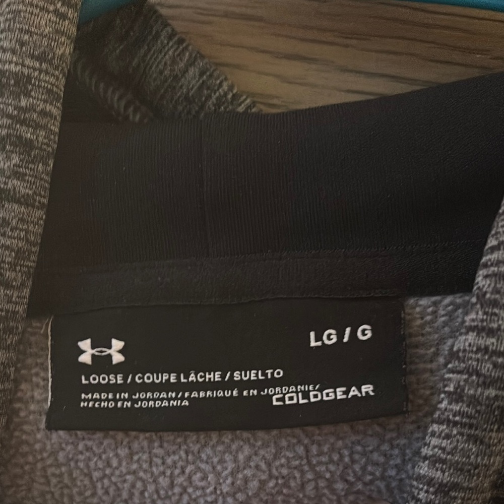 Under Armour Charcoal Pullover Hoodie - Picture 2 of 5